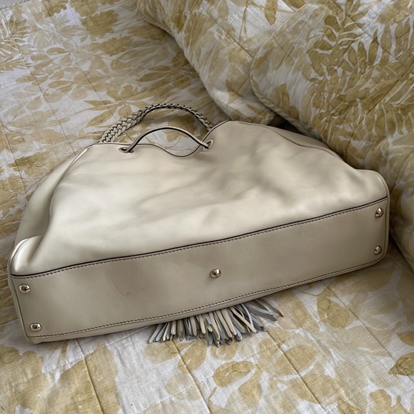 Gucci Peggy Leather Tote with Braided Handles and Bamboo with Tassels - Picture 12 of 17